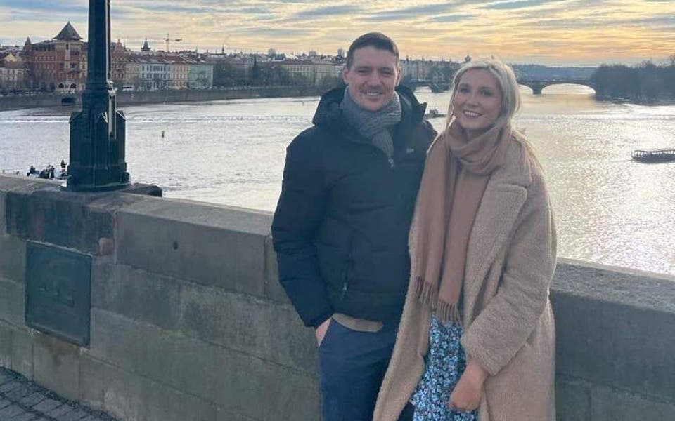 Newlywed British couple urged to stay down amid Prague shooting
