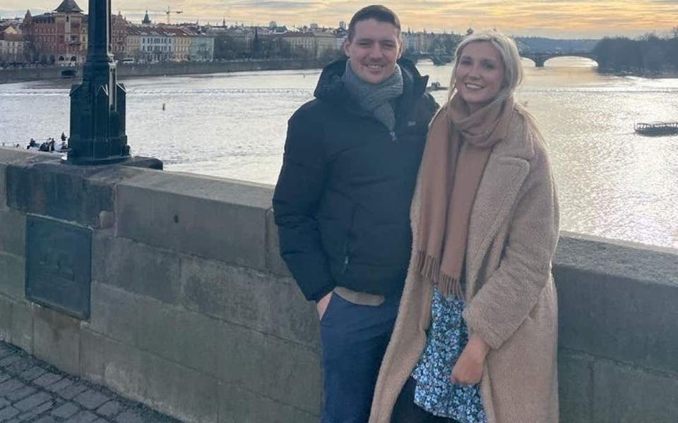 Surrey newlyweds ‘terrified’ after being caught up in Prague mass shooting