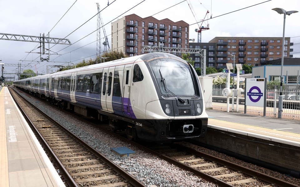 Elizabeth Line hit by 'day-long' delays as track faults hit services
