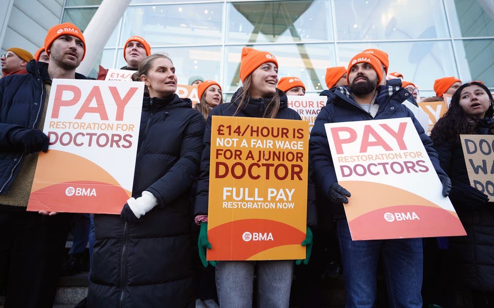 Junior doctors’ strikes 'could lead to 75,000 cancellations' in London