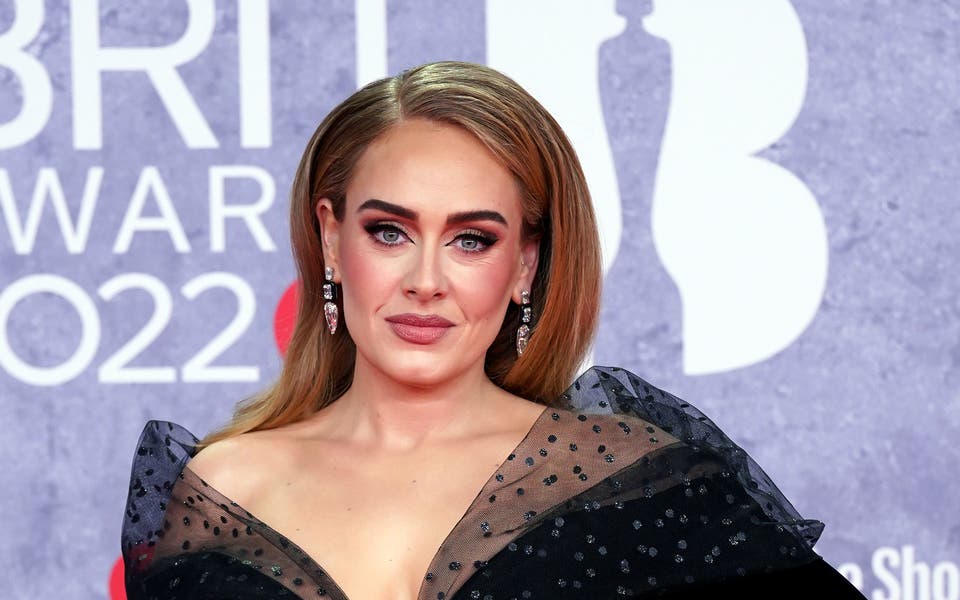 Adele jokes about being jet-lagged and ‘ready for a drink’ after receiving award
