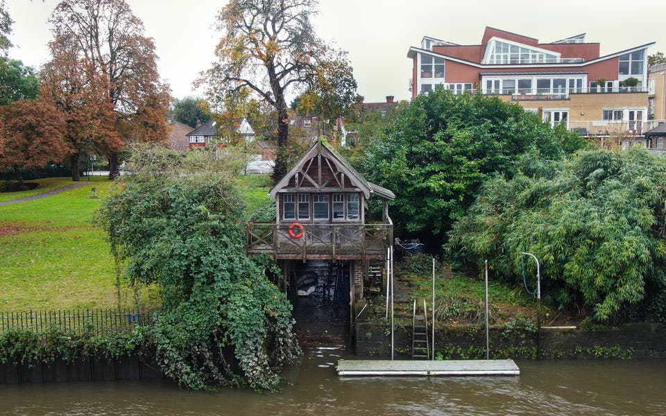 Victorian boathouse for sale for the first time in 24 years