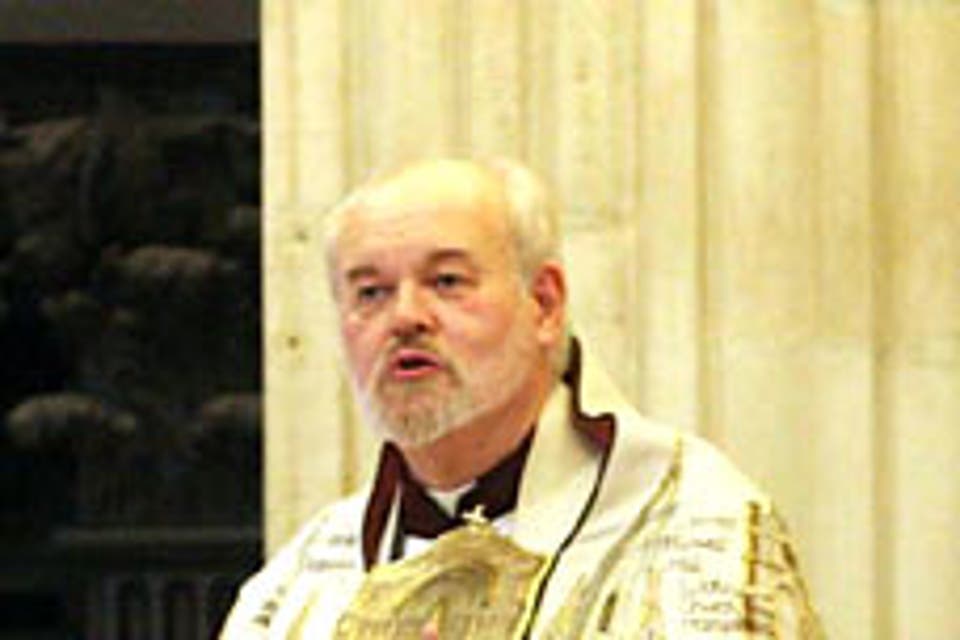 <p>The Bishop of London Richard Chartres</p>
