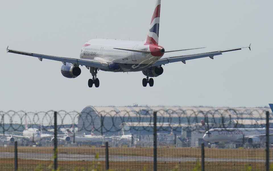 Airports’ cancelled flights list: Heathrow, Gatwick, Luton and more