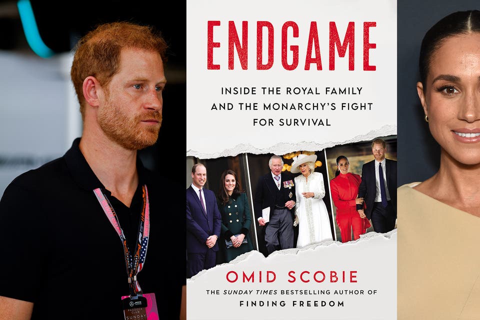 <p>Endgame cover with Harry and Meghan</p>