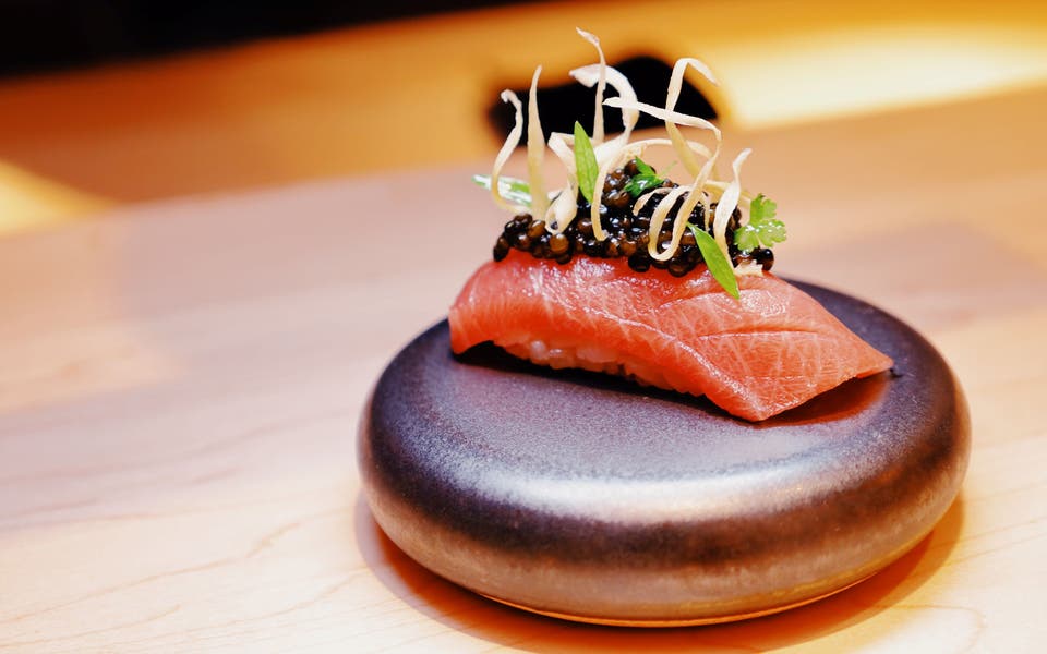 Juno Omakase: Tulum meets Tokyo at UK's smallest sushi counter