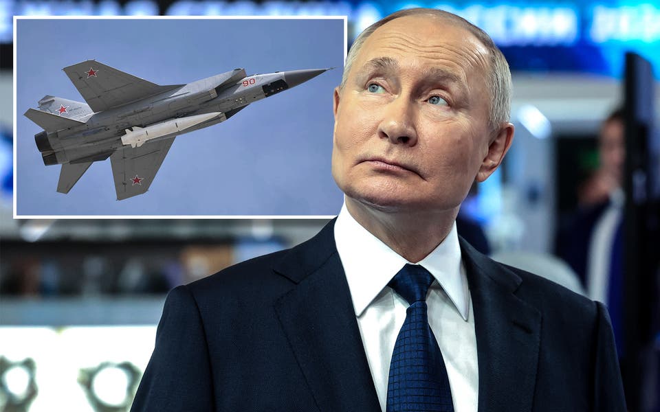 Putin military fires his 'super weapon' KILLJOY missile at Ukraine airfield, says UK
