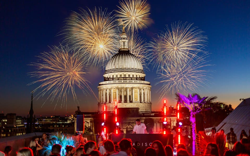 The best skyscraper and rooftop restaurants for New Year's Eve
