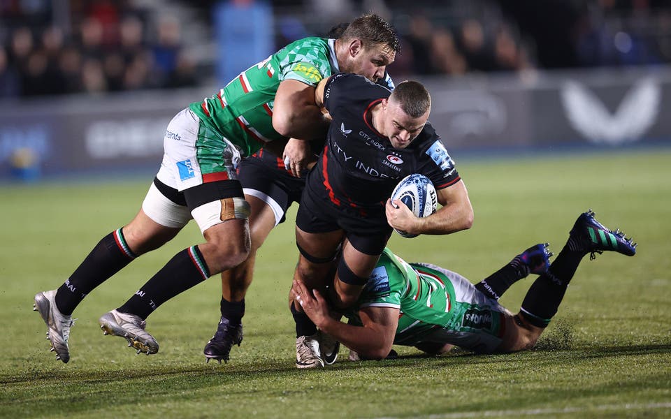 McCall offers Earl update as Saracens injuries pile up in derby win