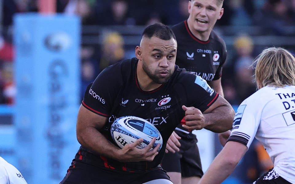 Saracens boost as Vunipola red card rescinded in Champions Cup