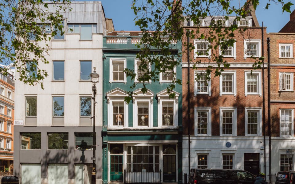 Soho Square townhouse where Oscar-winner was made for sale for £8.95m