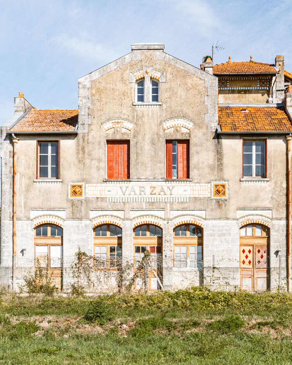 Art Deco-style former station building in France for sale for £212,500